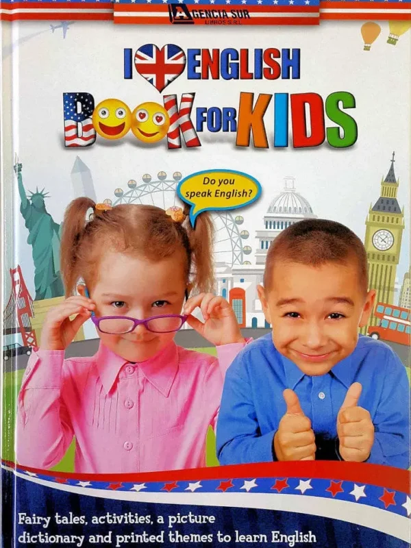 I Love English, Book for Kids, CURSO de INGLÉS