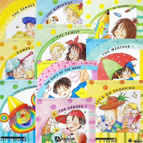 Colección LET'S READ para niños de 5 a 10 años