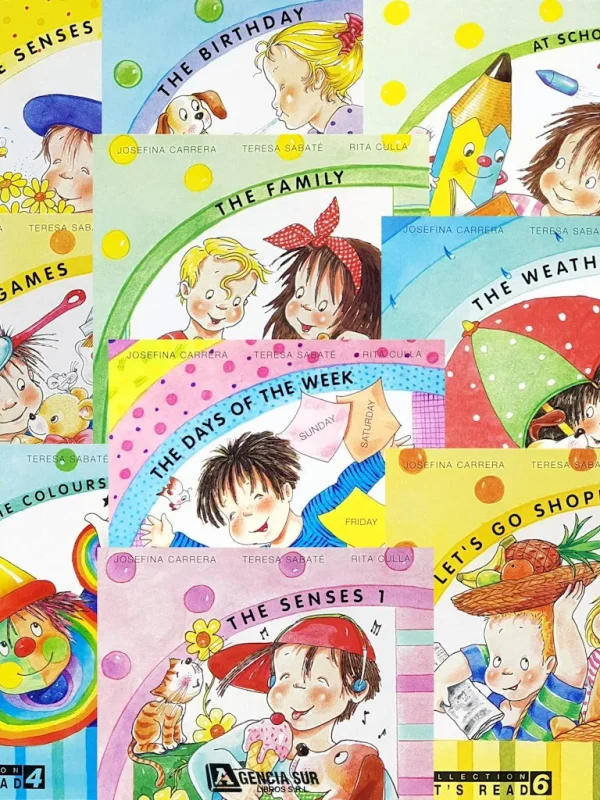 Colección LET'S READ para niños de 5 a 10 años