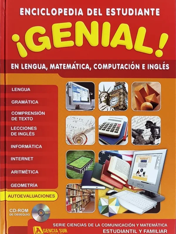 0922 Enciclopedia del Estudiante GENIAL en Lengua, Matemática, Computación e Inglés