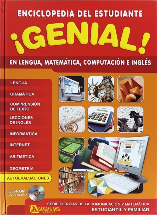 0922 Enciclopedia del Estudiante GENIAL en Lengua, Matemática, Computación e Inglés