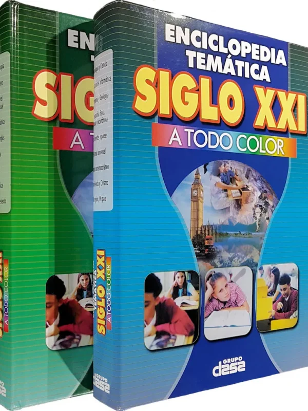10750 ENCICLOPEDIA TEMÁTICA Siglo XXI, Matemática, Lengua, Geografía, Historia