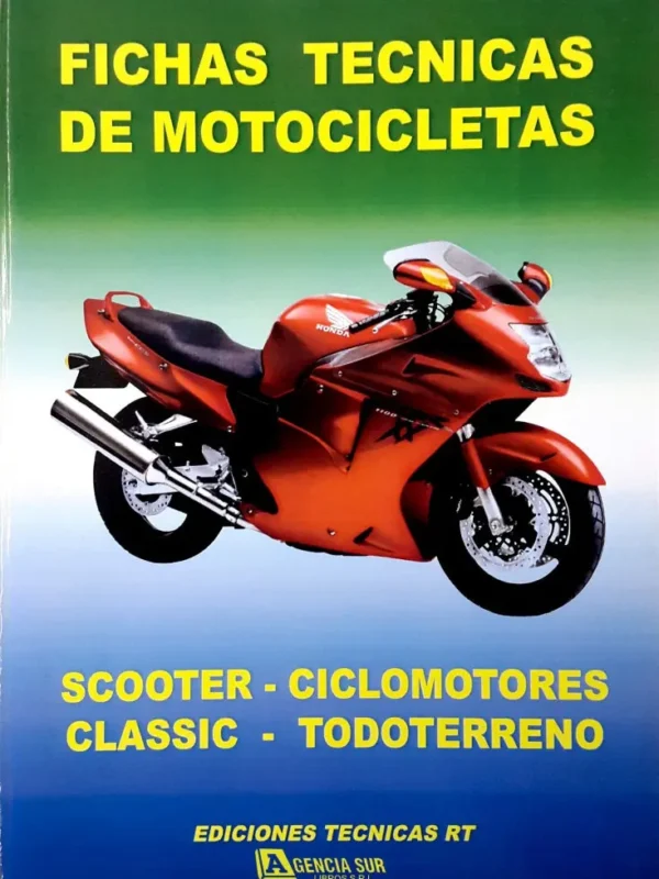 HONDA, Fichas Técnicas de Motocicletas