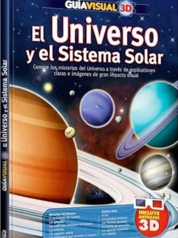 1882 El UNIVERSO y el Sistema Solar, Guía Visual 3D