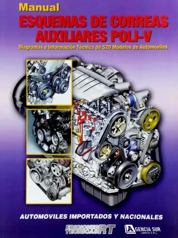 Esquemas de CORREAS Auxiliares POLI-V 1