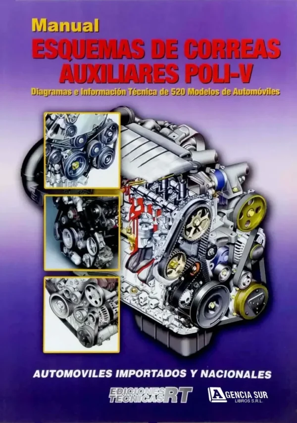 Esquemas de CORREAS Auxiliares POLI-V 1