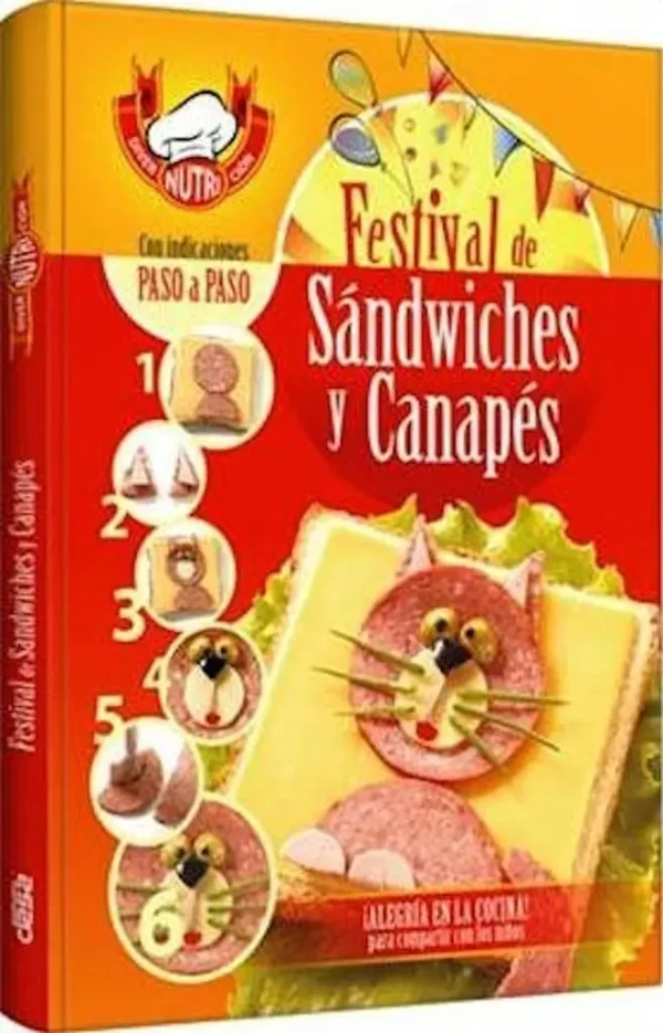 2625 Festival de SÁNDWICHES y CANAPÉS, Para Armar Con Niños