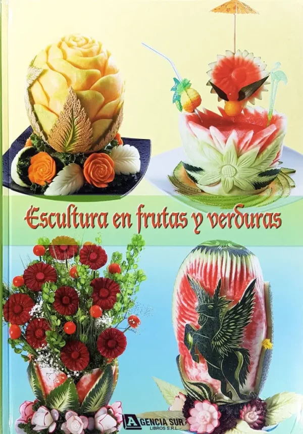 2696 ESCULTURA en FRUTAS y VERDURAS
