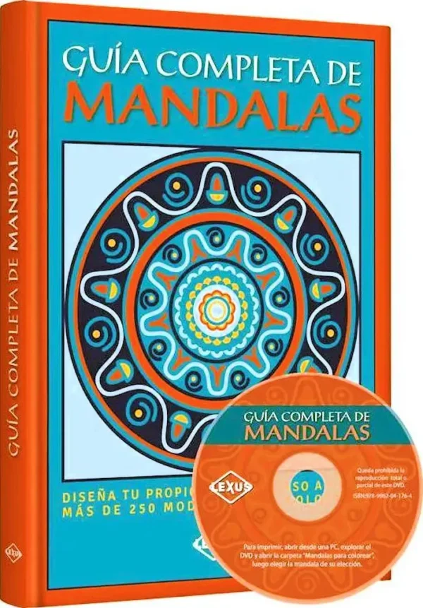 3744 Guía Completa de MANDALAS, Mas de 250 Modelos para Colorear