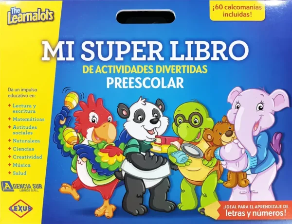 Mi Súper Libro de ACTIVIDADES DIVERTIDAS en PREESCOLAR