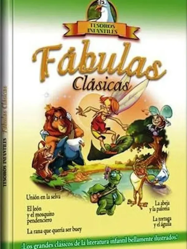 FÁBULAS CLÁSICAS, Tesoros Infantiles Verde