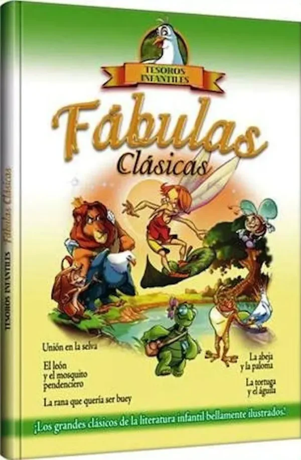 FÁBULAS CLÁSICAS, Tesoros Infantiles Verde