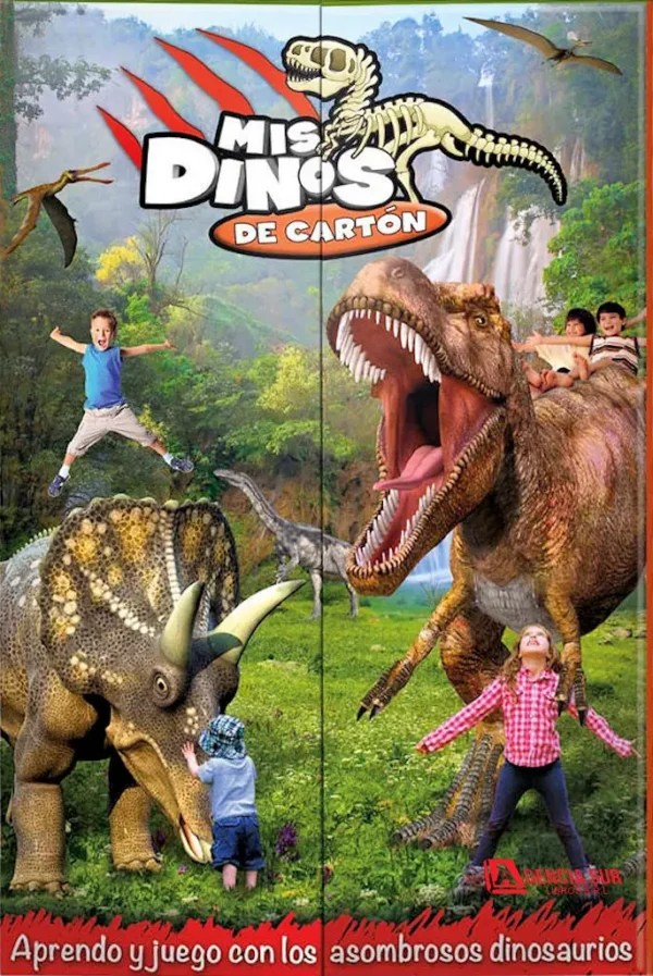 6653 Mis DINOS de Cartón, Aprendo y Juego con los Asombrosos Dinosaurios