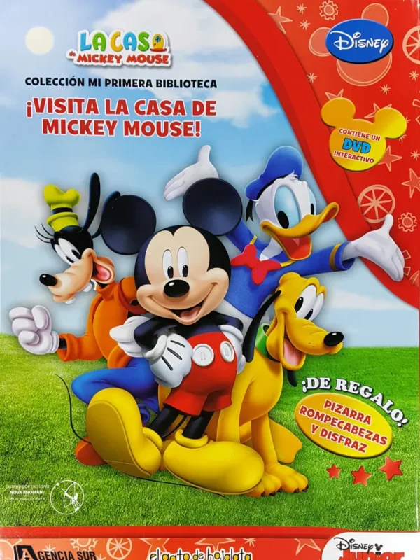 La CASA de MICKEY MOUSE, Colección Mi Primera Biblioteca