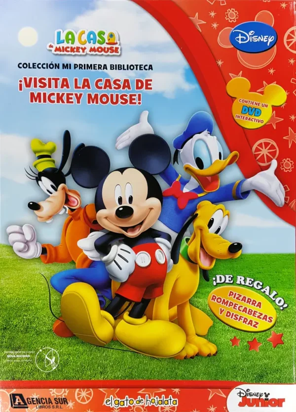 La CASA de MICKEY MOUSE, Colección Mi Primera Biblioteca