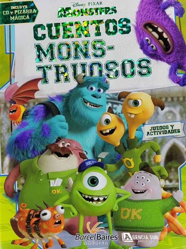 6714 MONSTERS, Cuentos Monstruosos con Mike y Sulley