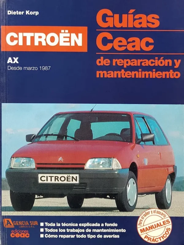 CITROEN AX, Guía de Reparación y Mantenimiento